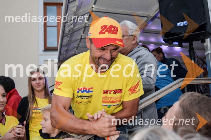  Bogomir Gajser, motokrosist (Motocross-Ski Gajser team)Sprejem Tima Gajserja, svetovnega prvaka v motokrosu