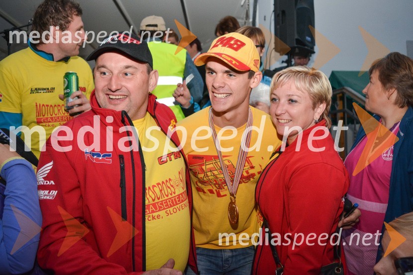  ... ;  Tim Gajser, motokrosist (Motocross-Ski Gajser team);  ... Sprejem Tima Gajserja, svetovnega prvaka v motokrosu