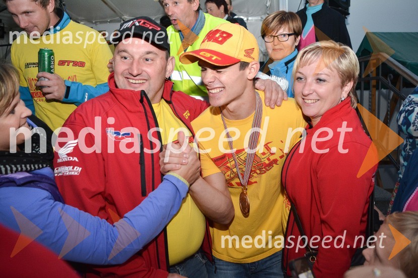  ... ;  Tim Gajser, motokrosist (Motocross-Ski Gajser team);  ... Sprejem Tima Gajserja, svetovnega prvaka v motokrosu