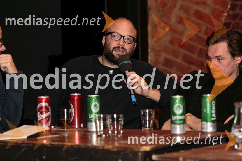  Jerko Marčić, igralec;  Primož Bezjak, igralecKompleks Ristić, premiera SMG