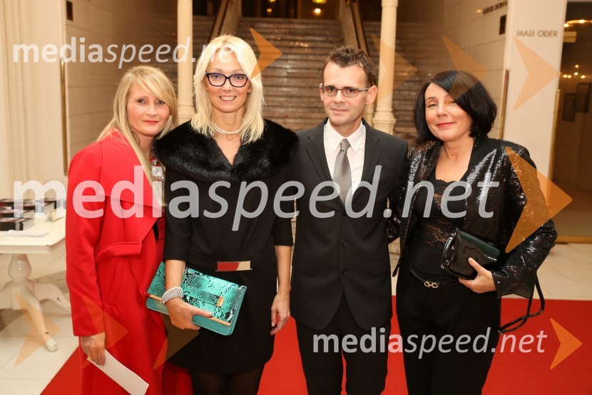  Anja Žižek, marketing SNG Maribor;  Andreja Virt;  Alan Kavčič, predstavnik za odnose z javnostmi SNG Maribor;  Danica Petranovič, Zavod za zaposlovanje MariborSeviljski brivec, premiera opere