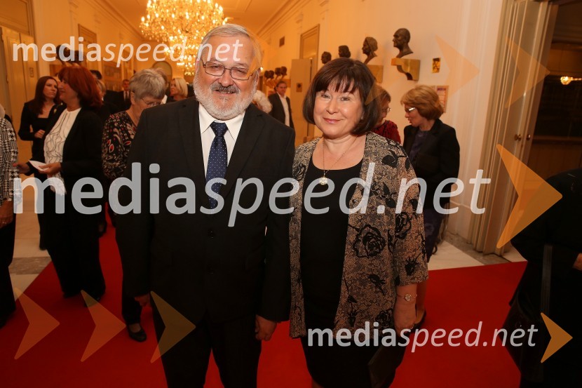 prof. dr. Igor Tičar, rektor, Univerza v Mariboru;  Jolanda TičarSeviljski brivec, premiera opere