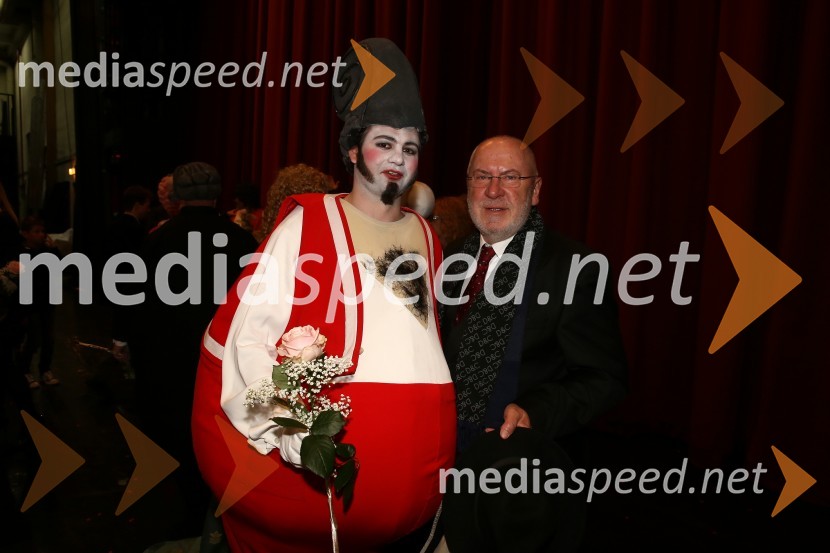  Jure Počkaj, operni solist;  Stane Jurgec, nekdanji umetniški vodja Opere in baleta SNG MariborSeviljski brivec, premiera opere