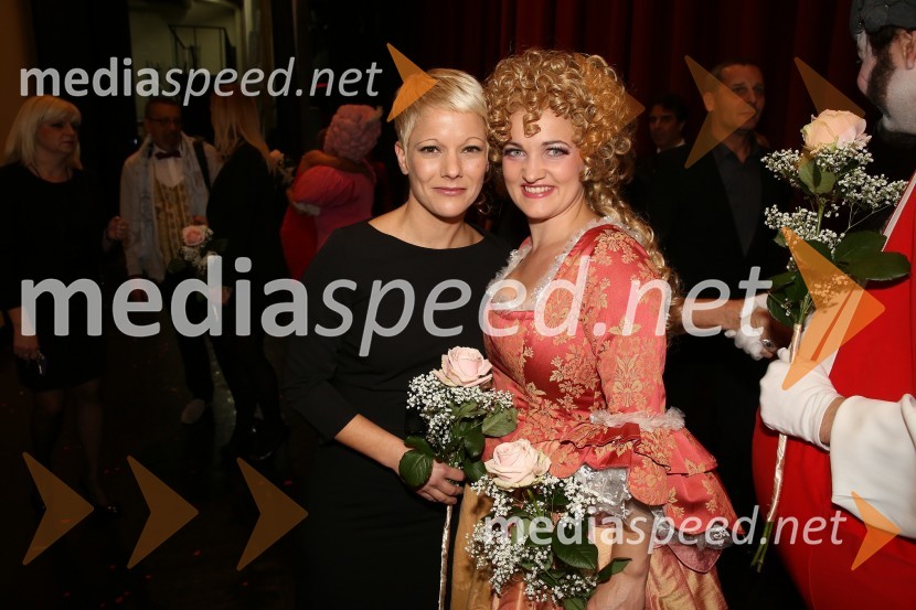  Zsuzsa Budavari Novak, zborovodkinja;  Terezija Potočnik, operna pevkaSeviljski brivec, premiera opere