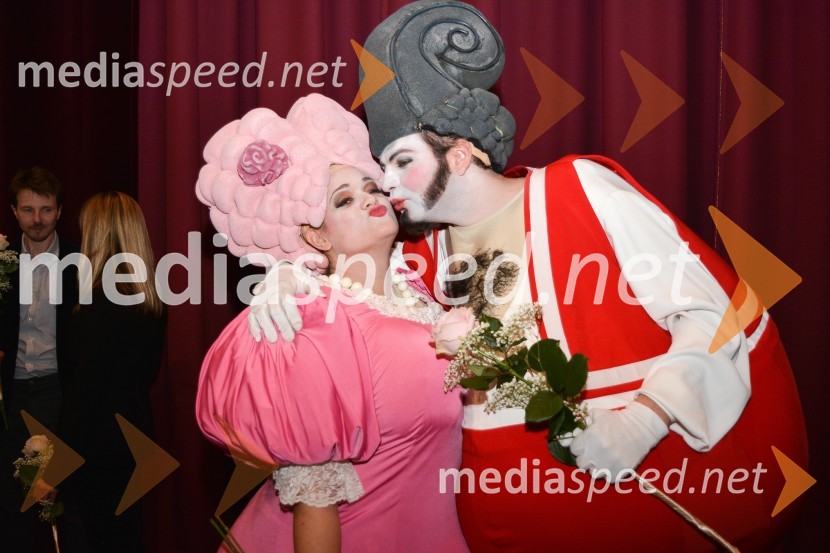  Nina Dominko, operna pevka;  Jure Počkaj, operni solistSeviljski brivec, premiera opere