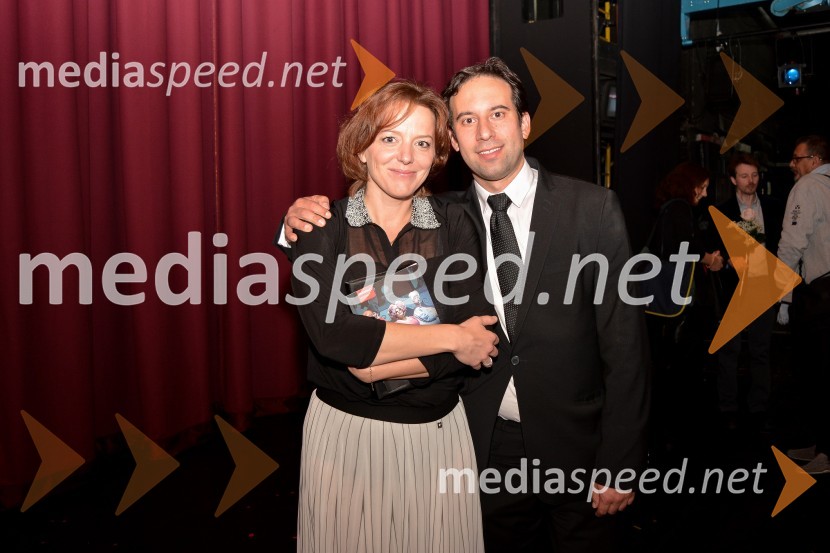  Anamarija Krečič;  Simon Krečič, umetniški in glasbeni direktor Opere SNG MariborSeviljski brivec, premiera opere