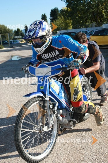 Matija Duh (AMD Krško)SPEEDWAY Krško, trening