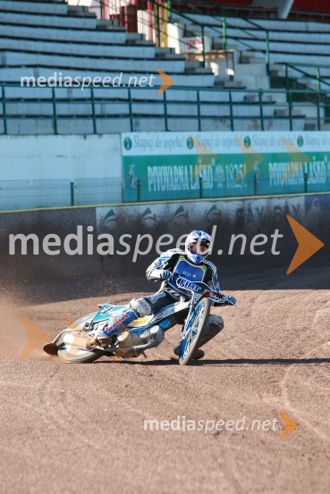 Matej Žagar (AMTK Ljubljana)SPEEDWAY Krško, trening