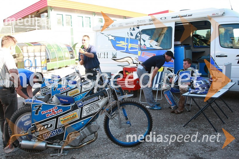 Matej Žagar (AMTK Ljubljana)SPEEDWAY Krško, trening