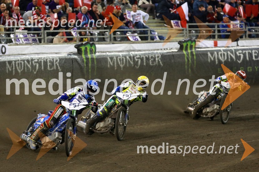  Matej Žagar, speedwayist (Slovenija);  Jason Doyle, speedwayist (Avstralija);  Peter Kildemand, speedwayist (Danska)Žagar do sedmih točk v Torunu