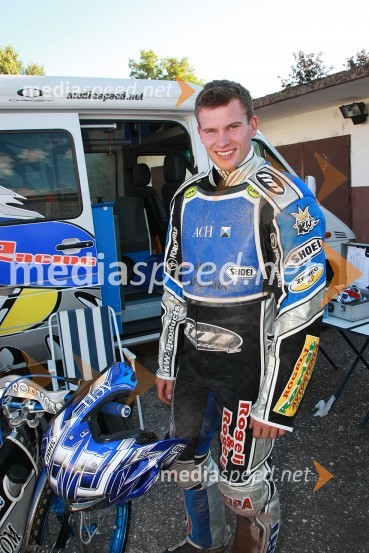 Matej Žagar (AMTK Ljubljana)SPEEDWAY Krško, trening