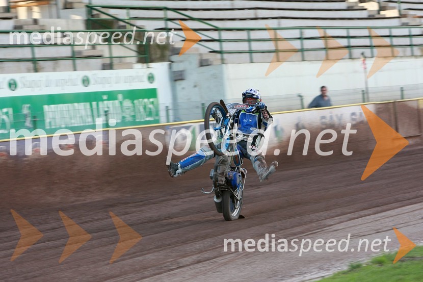 Matej Žagar (AMTK Ljubljana)SPEEDWAY Krško, trening