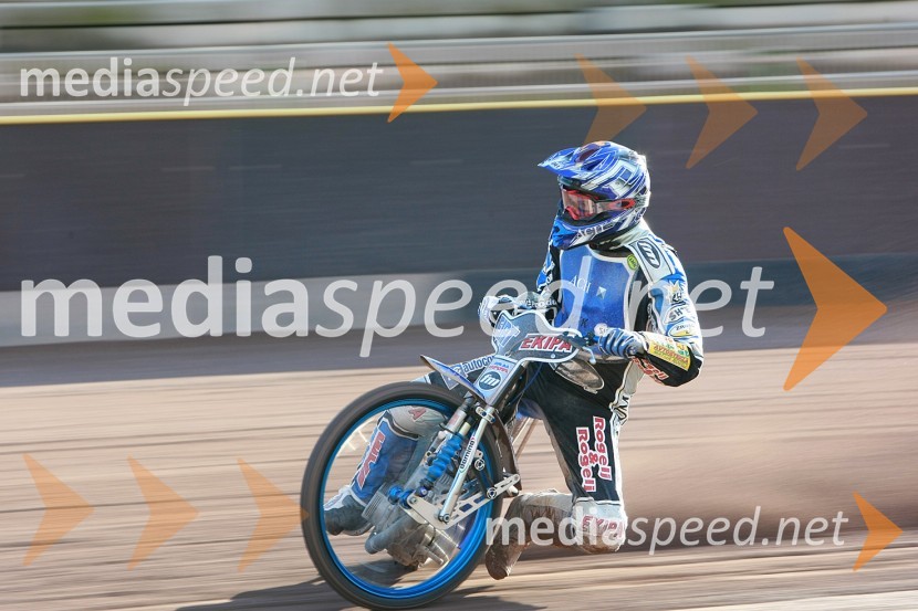 Matej Žagar (AMTK Ljubljana)SPEEDWAY Krško, trening