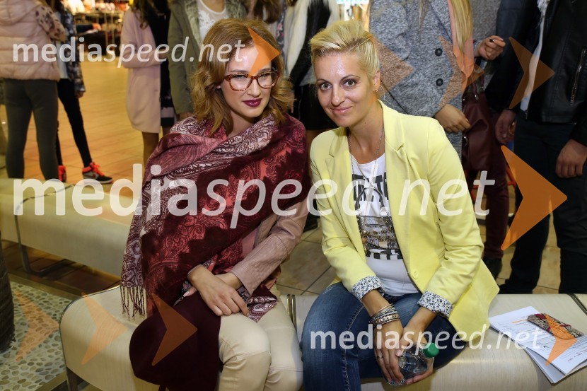  Anamarija Avbelj, manekenka, Miss Universe Slovenije 2008;  Miša Margan Kocbek, novinarka, Adria MediaObraz Supernove 2015 je Klavdija Golja