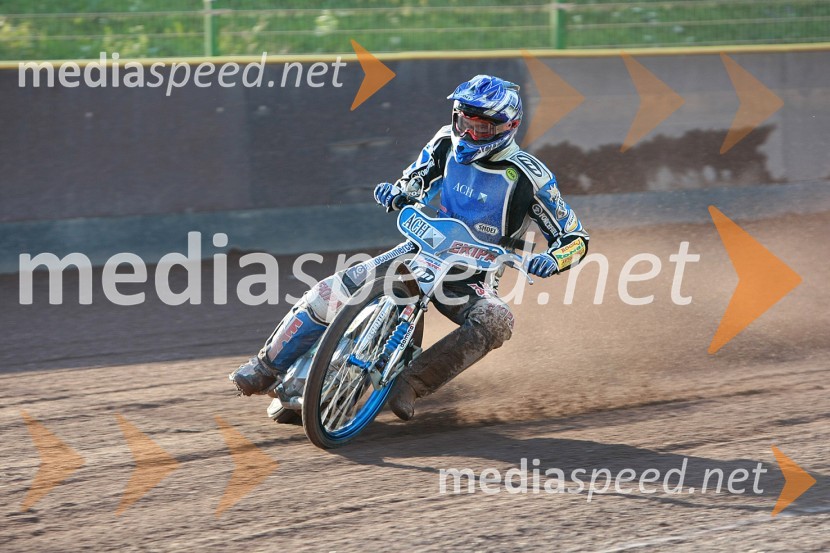 Matej Žagar (AMTK Ljubljana)SPEEDWAY Krško, trening