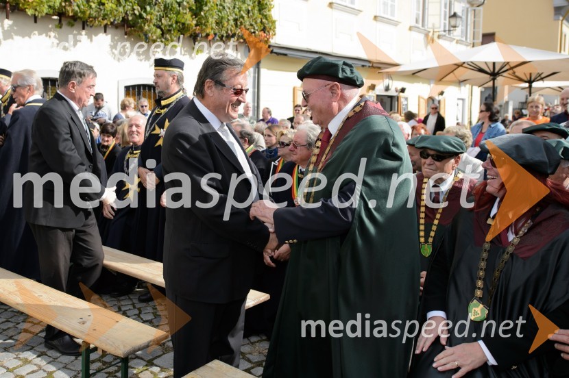 mag.  Jože Protner, vinarTrgatev Stare trte 2015