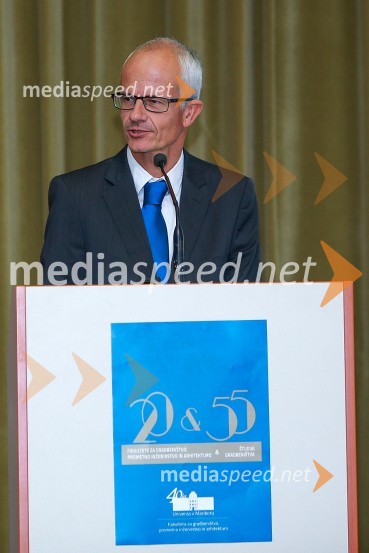 prof. dr. Miroslav Premrov, dekan, Fakulteta za gradbeništvo, Univerza v Mariboru20. obletnica Fakultete za gradbeništvo, prometno inženirstvo in arhitekturo Maribor