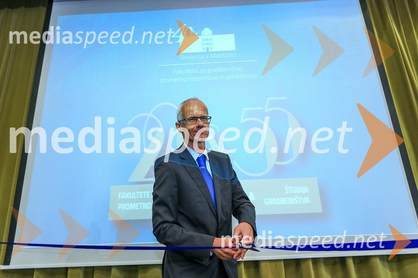 prof. dr. Miroslav Premrov, dekan, Fakulteta za gradbeništvo, Univerza v Mariboru20. obletnica Fakultete za gradbeništvo, prometno inženirstvo in arhitekturo Maribor