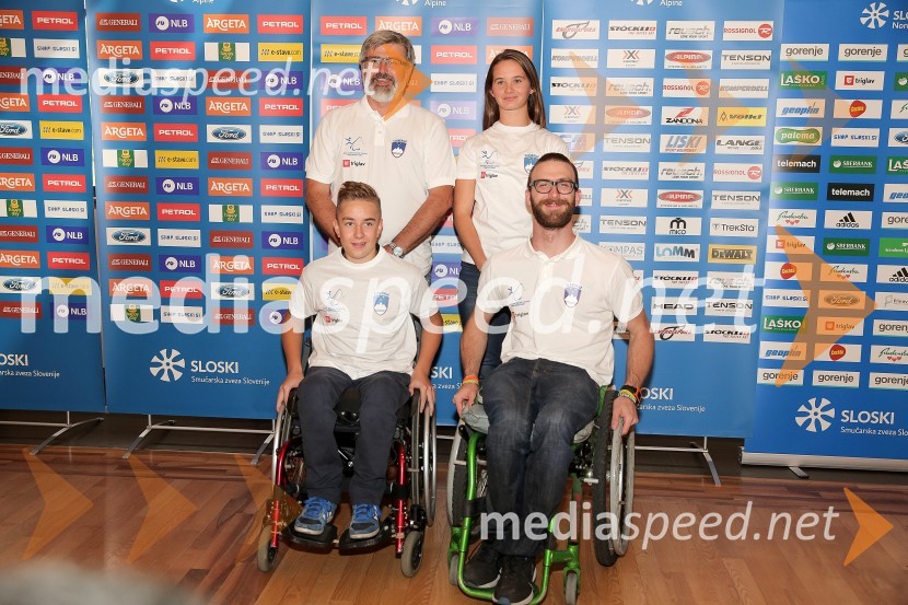 Paraolimpijska ekipaPredstavitev smučarskih reprezentanc