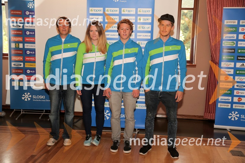  Roman  Vidovič ,  trener;  Anja   Krivec, smučarka prostega sloga;  Maj Štirn, smučar prostega sloga;  Matic  Lovko, smučar prostega slogaPredstavitev smučarskih reprezentanc