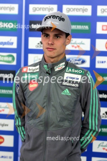  Rok Justin, smučarski skakalecPredstavitev smučarskih reprezentanc