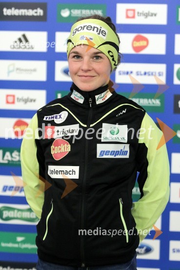  Alenka  Čebašek, smučarska tekačicaPredstavitev smučarskih reprezentanc