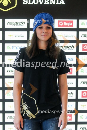  Sara Domajnko, deskarka na sneguPredstavitev smučarskih reprezentanc