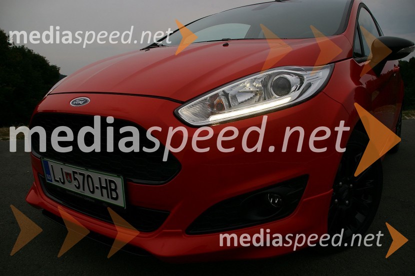 Ford Fiesta 1.0 EcoBoost Red EditionFord Fiesta 1.0 EcoBoost Red Edition, mediaspeed test