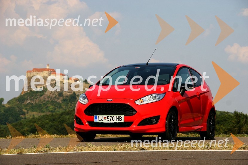 Ford Fiesta 1.0 EcoBoost Red EditionFord Fiesta 1.0 EcoBoost Red Edition, mediaspeed test