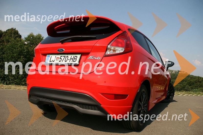 Ford Fiesta 1.0 EcoBoost Red EditionFord Fiesta 1.0 EcoBoost Red Edition, mediaspeed test