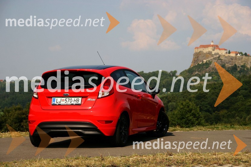 Ford Fiesta 1.0 EcoBoost Red EditionFord Fiesta 1.0 EcoBoost Red Edition, mediaspeed test