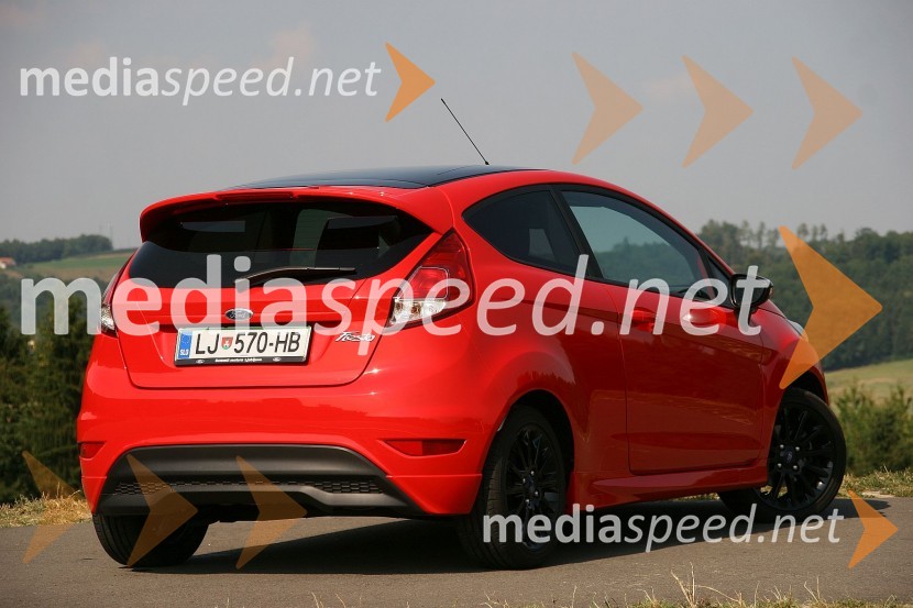 Ford Fiesta 1.0 EcoBoost Red EditionFord Fiesta 1.0 EcoBoost Red Edition, mediaspeed test