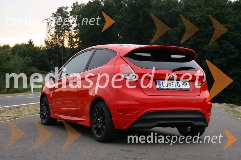 Ford Fiesta 1.0 EcoBoost Red EditionFord Fiesta 1.0 EcoBoost Red Edition, mediaspeed test