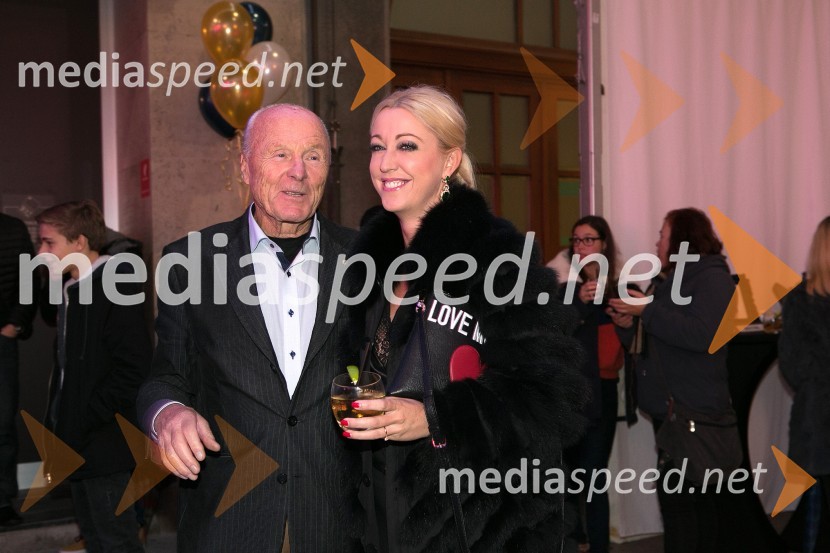  Božo Dimnik, lobist in poslovnež, častni konzul Hrvaške;  Tadeja   Matjaž Soba 102 praznovala 1. rojstni dan