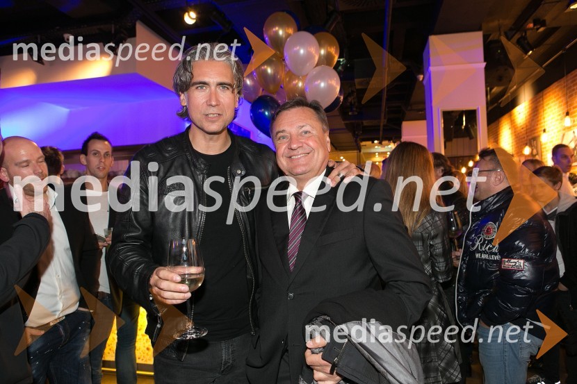  Jan Plestenjak, pevec;  Zoran Janković, župan MOL, predsednik PSSoba 102 praznovala 1. rojstni dan