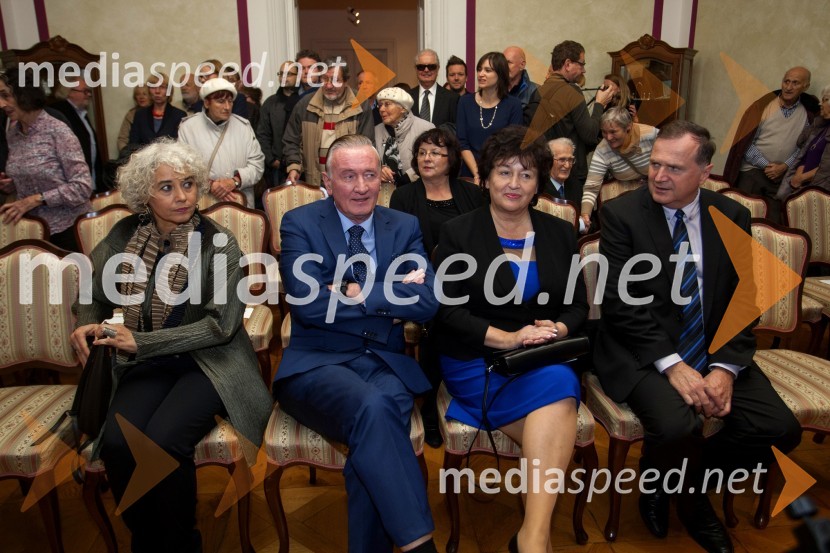  Alja Predan, umetniška direktorica Festivala Borštnikovo srečanje;  Gorazd Žmavc, minister brez listnice na uradu za Slovence v zamejstvu in po svetu; mag. Julijana Bizjak Mlakar, ministrica za kulturo;  Ivan Bizjak50. Borštnikovo srečanje, otvoritev razstave in festivala