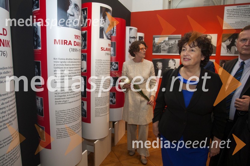 mag. Julijana Bizjak Mlakar, ministrica za kulturo50. Borštnikovo srečanje, otvoritev razstave in festivala