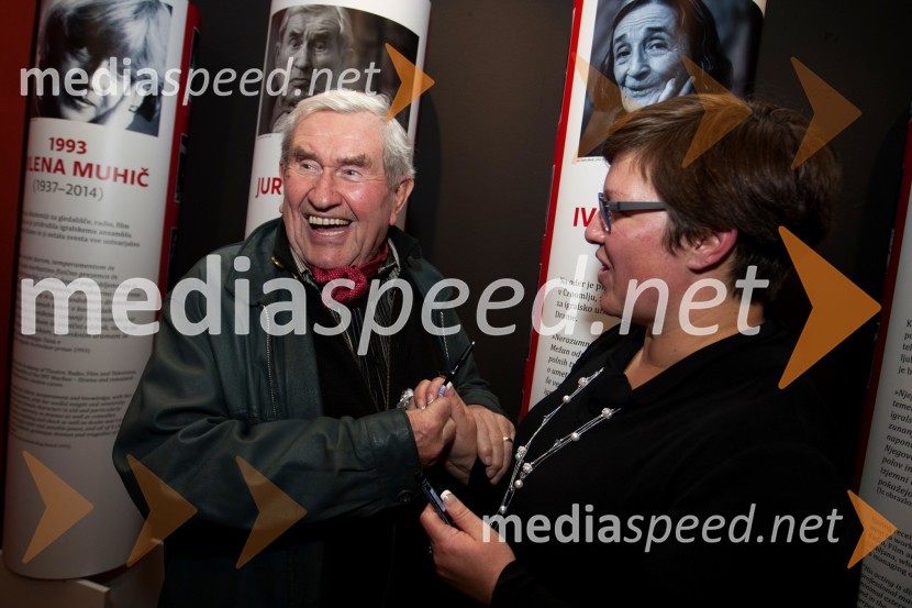  Jurij  Souček, igralec; dr. Aleksandra  Berberih Slana, direktorica Muzeja narodne osvoboditve Maribor50. Borštnikovo srečanje, otvoritev razstave in festivala