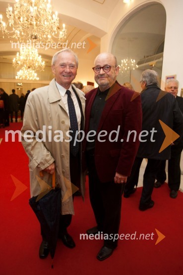 prof. dr. Alojz Križman, Častni občan mesta Maribor, nekdanji župan mestna Maribor, nekdanji rektor UM;  Vlado Novak, igralec50. Borštnikovo srečanje, otvoritev razstave in festivala