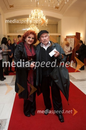  Milena  Morača, operna pevka;  Jurij  Souček, igralec50. Borštnikovo srečanje, otvoritev razstave in festivala