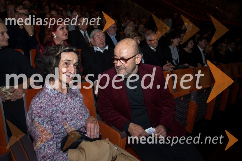  Ivanka Mežan, igralka;  Vlado Novak, igralec50. Borštnikovo srečanje, otvoritev razstave in festivala