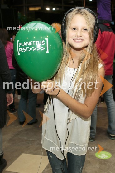  Ula Ložar, predstavnica Slovenije na Mladinski pesmi EvrovizijePlanet Tuš fest Kranj