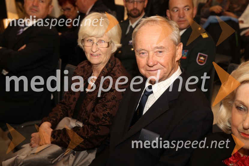  Renata Križman; prof. dr. Alojz Križman, Častni občan mesta Maribor, nekdanji župan mestna Maribor, nekdanji rektor UMJožef Smej postal častni občan Mestne občine Maribor