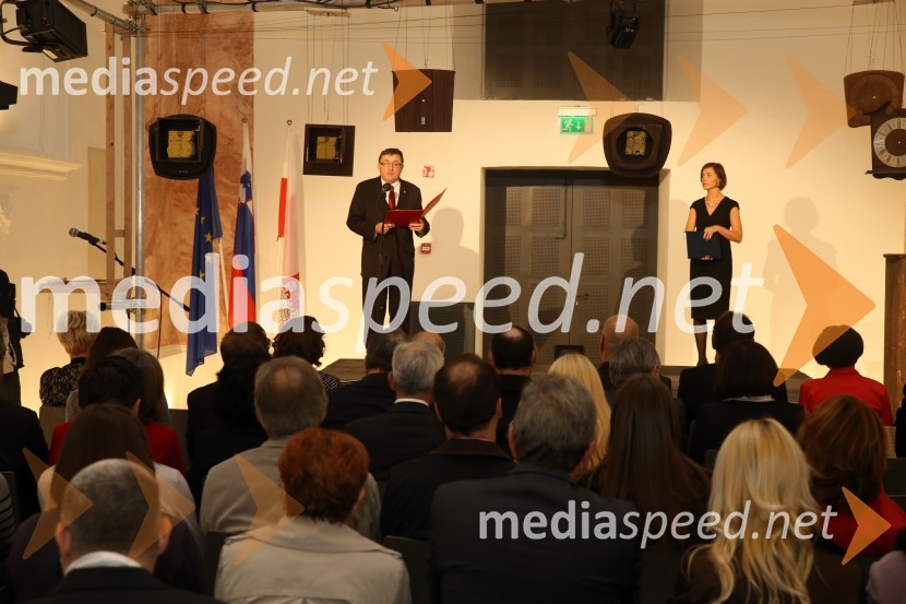 dr. Andrej Fištravec, župan, Mestna občina MariborJožef Smej postal častni občan Mestne občine Maribor