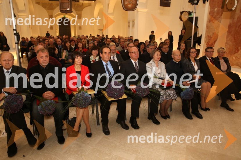  Franci    Štelcer ;  Milan Pečovnik - Pidži, glasbenik;  Jasmina   Breznik     ;  Stanko  Zorec;  Martin  Benko, predsednik društva Sožitje Maribor;  Vera Feguš; dr. Jožef Smej, mariborski pomožni škof;  Lidija Divjak Mirnik, direktorica Študentskih domov UM, mestna svetnica MOM (LPR); dr. Andrej Fištravec, župan, Mestna občina Maribor;  Irena Polak FištravecJožef Smej postal častni občan Mestne občine Maribor