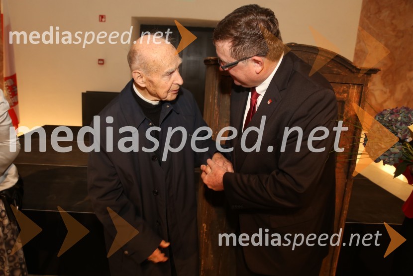 dr. Jožef Smej, mariborski pomožni škof; dr. Andrej Fištravec, župan, Mestna občina MariborJožef Smej postal častni občan Mestne občine Maribor