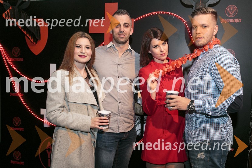  ... ;  Goran  Branković;  Kaja Flisar, novinarka, Planet TV;  Rok MariničZnani Slovenci na zabavi z Jägermeistrom