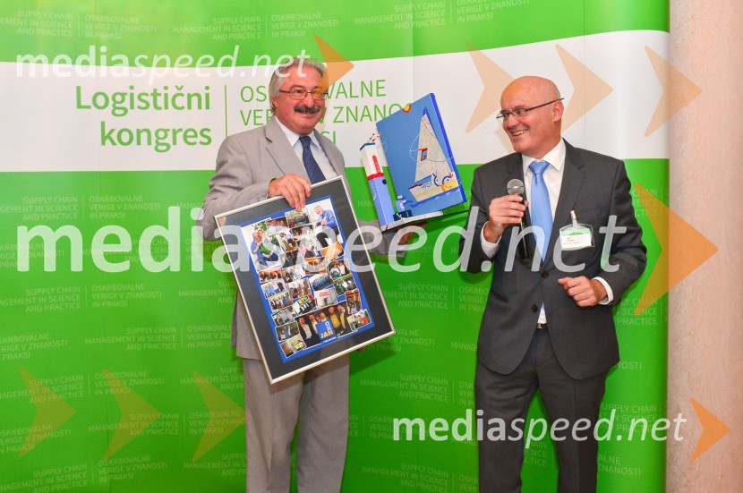  Janko Pirkovič, direktor BTC logistični center;  Igor Smrajec, Trinet d.o.o.Oskrbovalne verige v znanosti in praksi 2015, logistični kongres, 1. dan