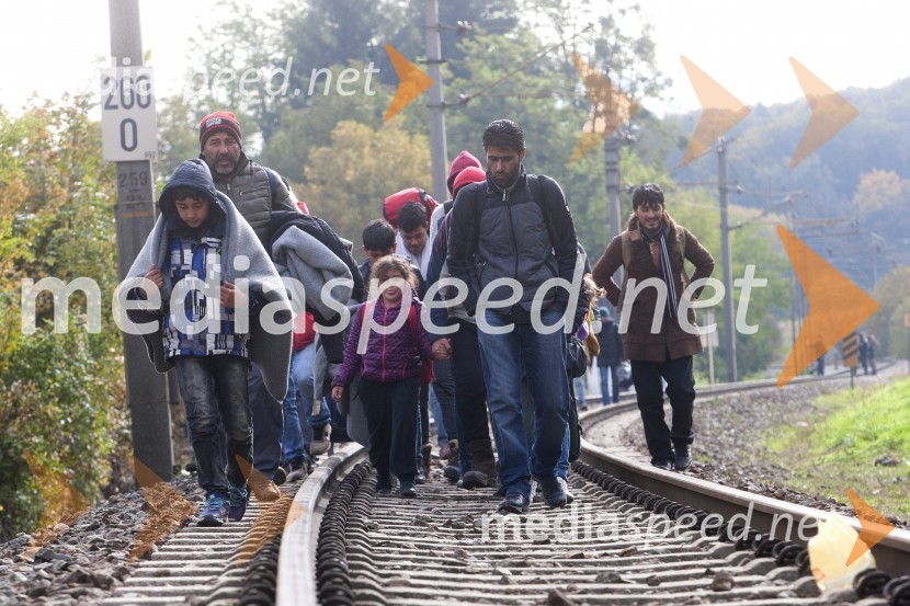 Ponovno prihod večjih skupin beguncev na  mejnem prehodu Šentilj