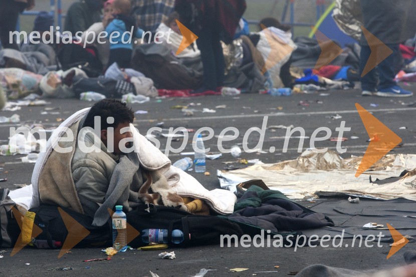 Ponovno prihod večjih skupin beguncev na  mejnem prehodu Šentilj